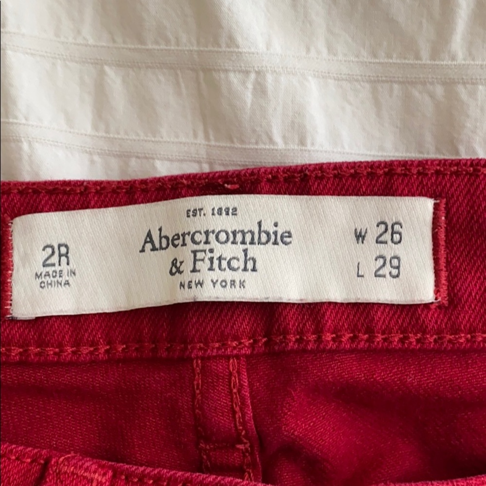 Red A&F pants - Picture 8 of 8